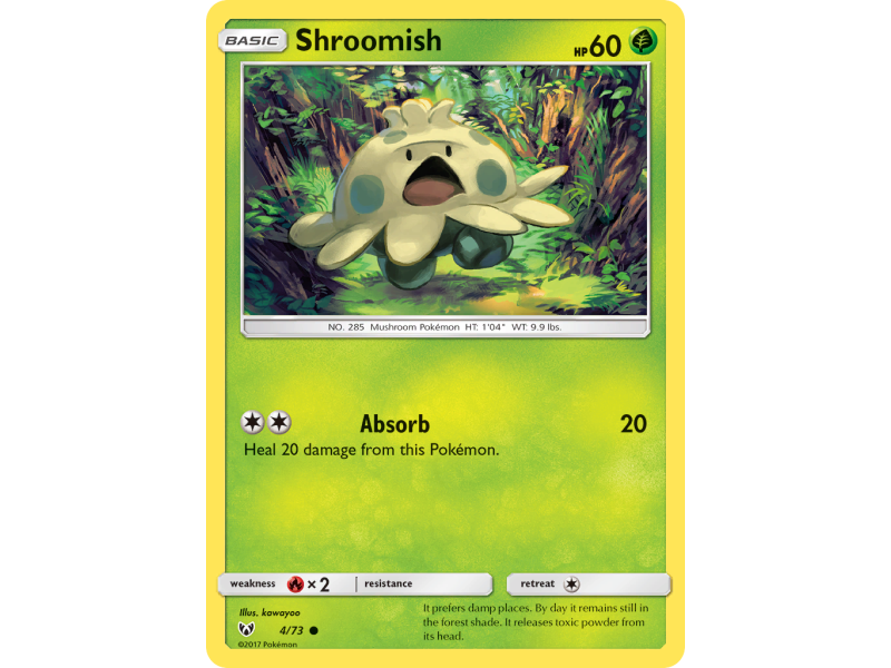 Shroomish (Reverse Holo)