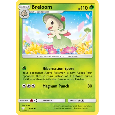 Breloom (Reverse Holo)