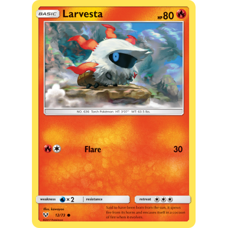 Larvesta (Reverse Holo)