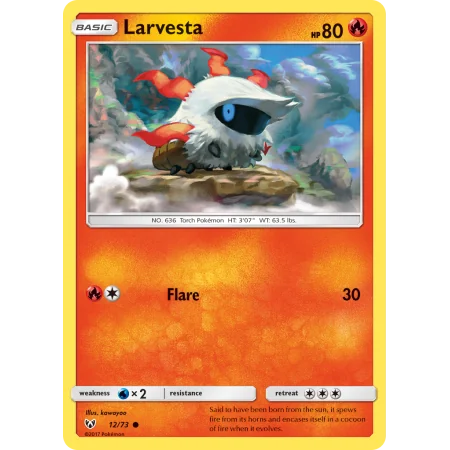 Larvesta (Reverse Holo)