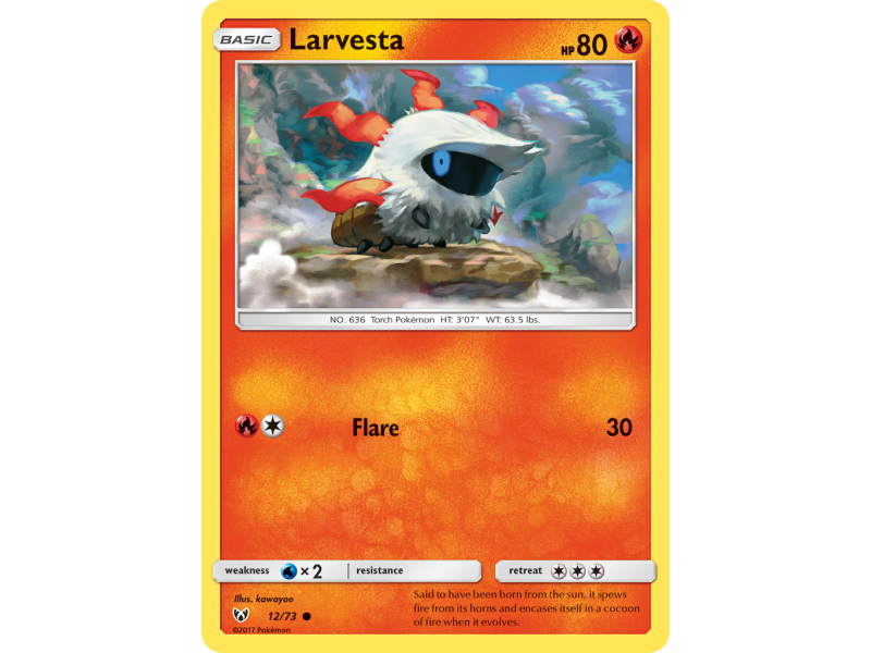 Larvesta (Reverse Holo)