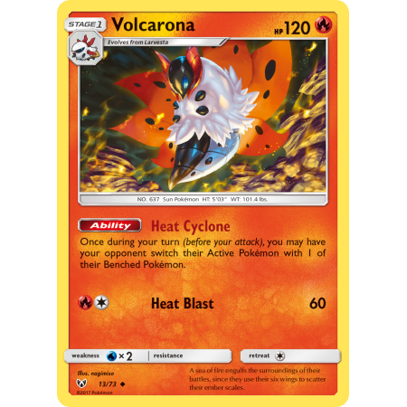 Volcarona (Reverse Holo)