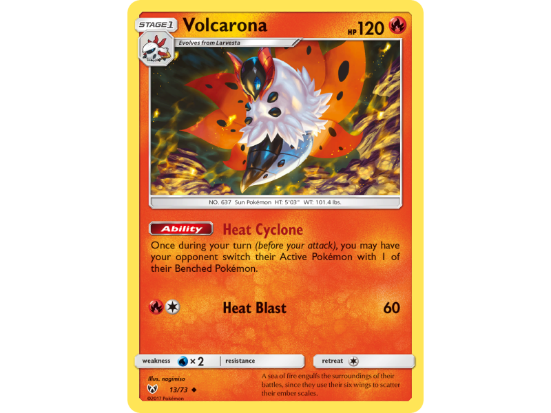 Volcarona (Reverse Holo)