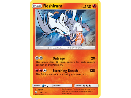Reshiram (Reverse Holo)