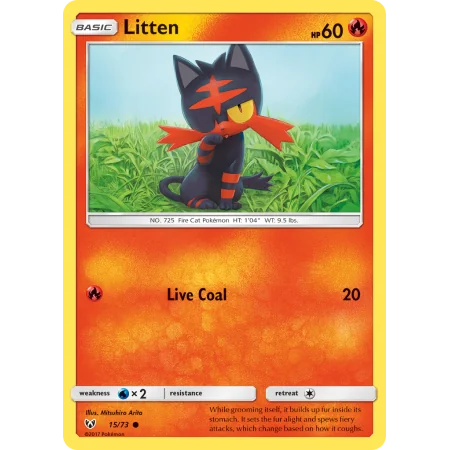Litten (Reverse Holo)