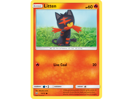 Litten (Reverse Holo)