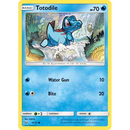 Totodile (Reverse Holo)