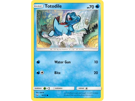 Totodile (Reverse Holo)