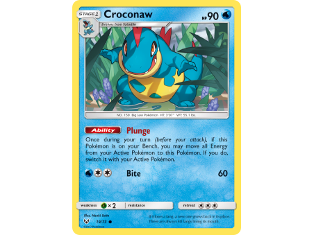 Croconaw (Reverse Holo)