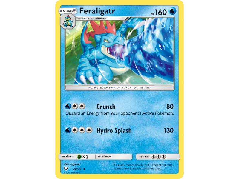 Feraligatr (Reverse Holo)