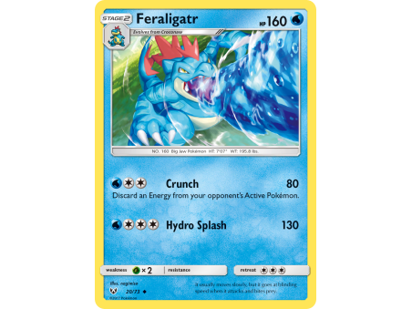 Feraligatr (Reverse Holo)