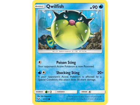 Qwilfish (Reverse Holo)