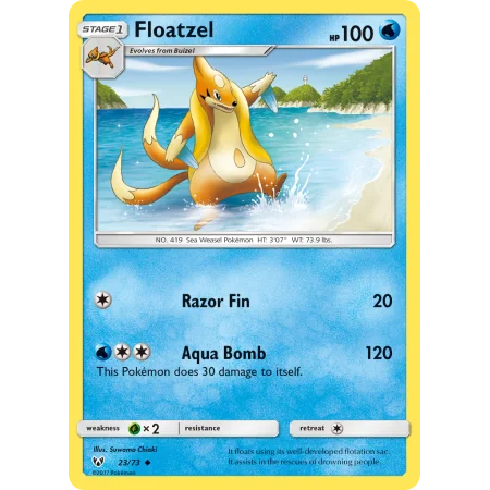 Floatzel (Reverse Holo)