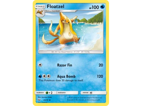 Floatzel (Reverse Holo)