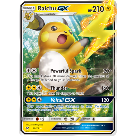 Raichu-GX (Holo)