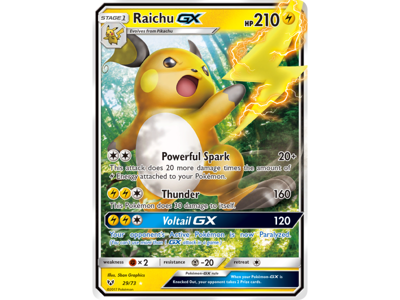 Raichu-GX (Holo)