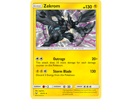 Zekrom (Reverse Holo)