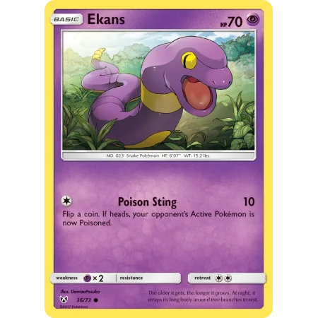 Ekans (Reverse Holo)