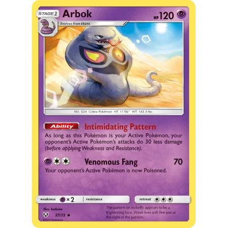 Arbok (Reverse Holo)