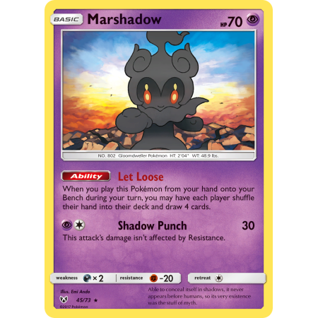 Marshadow (Reverse Holo)