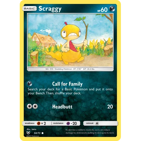Scraggy (Reverse Holo)