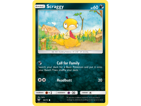 Scraggy (Reverse Holo)