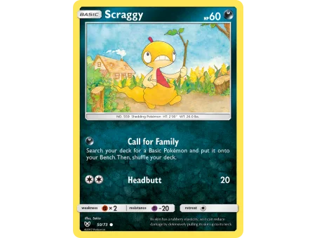 Scraggy (Reverse Holo)