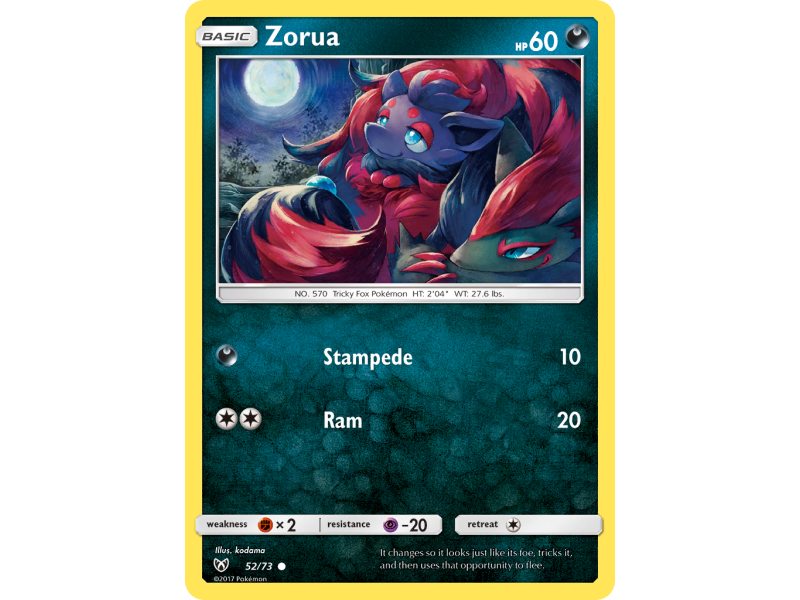 Zorua (Reverse Holo)