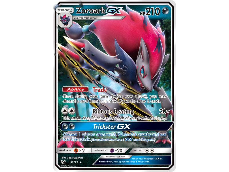 Zoroark-GX (Holo)