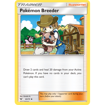 Pokémon Breeder (Reverse Holo)