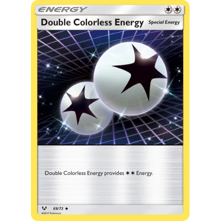 Double Colorless Energy