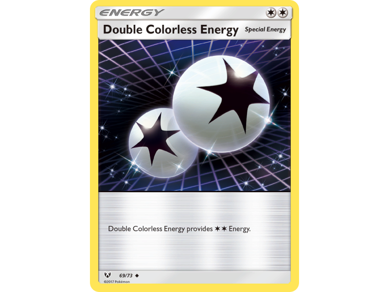 Double Colorless Energy