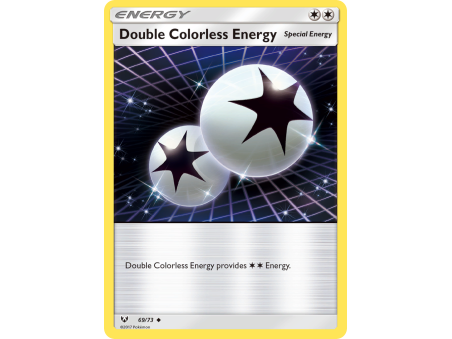 Double Colorless Energy