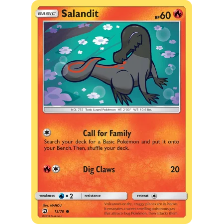 Salandit (Reverse Holo)