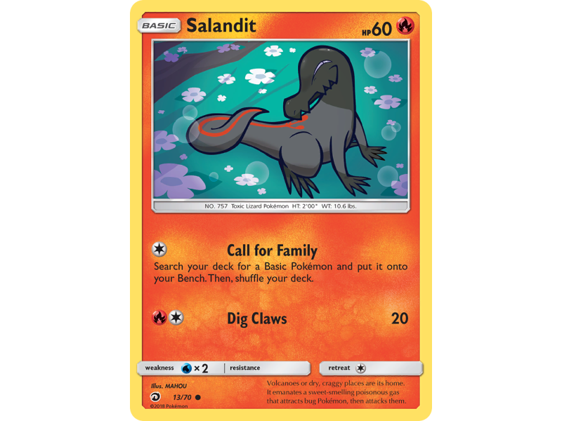 Salandit (Reverse Holo)
