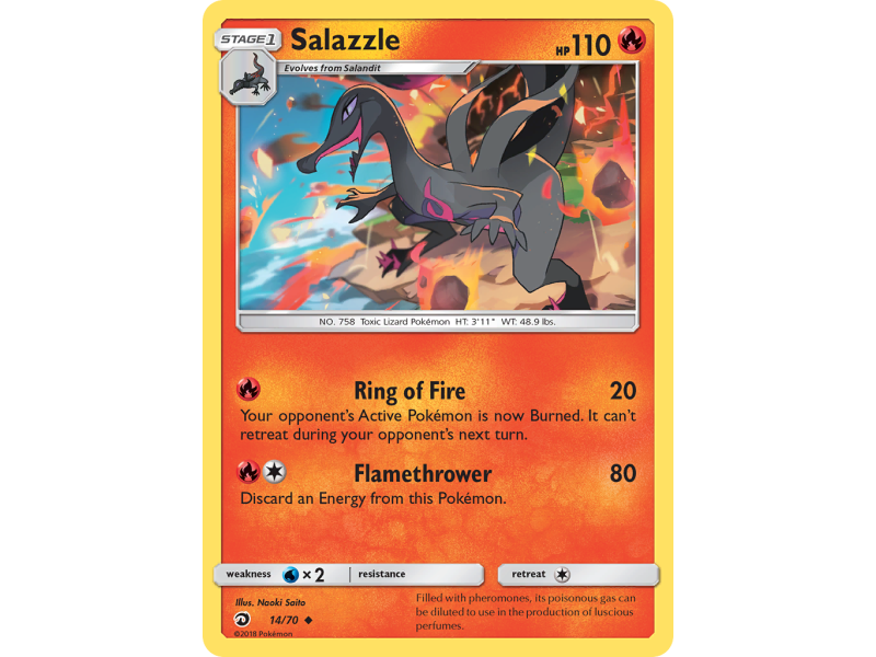 Salazzle (Reverse Holo)