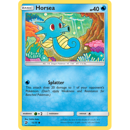 Horsea (Reverse Holo)