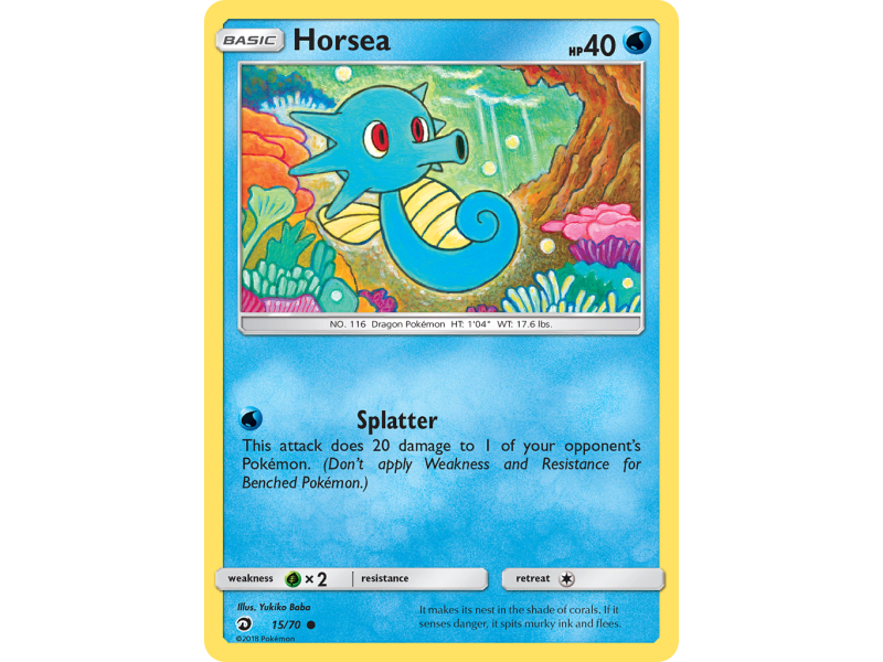 Horsea (Reverse Holo)