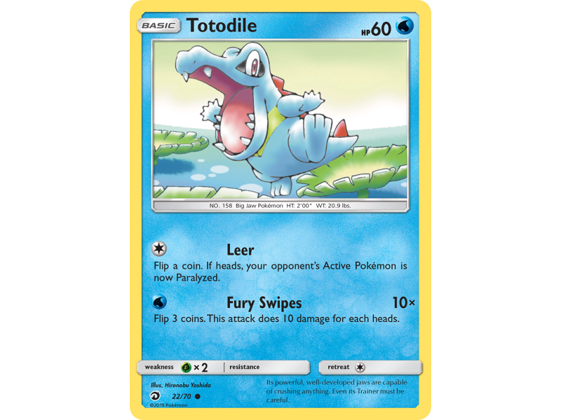 Totodile (Reverse Holo)