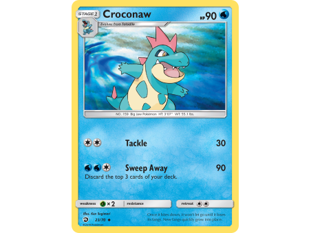 Croconaw (Reverse Holo)