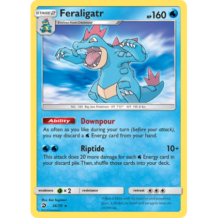 Feraligatr (Reverse Holo)
