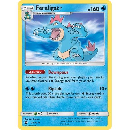 Feraligatr (Reverse Holo)