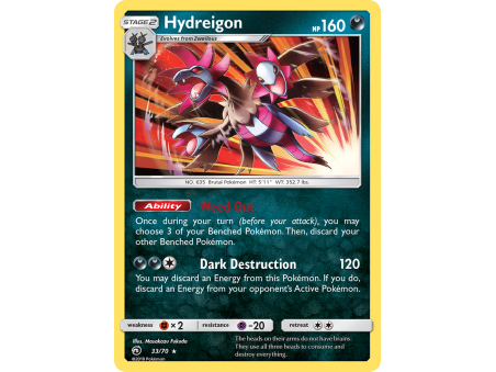 Hydreigon (Reverse Holo)