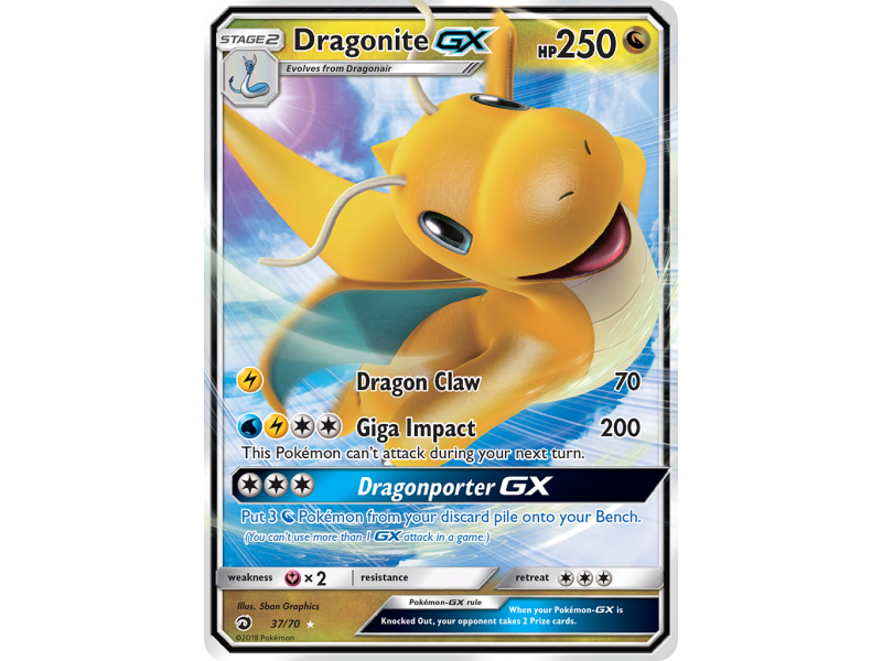 Dragonite-GX (Holo)