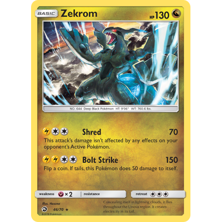 Zekrom (Reverse Holo)