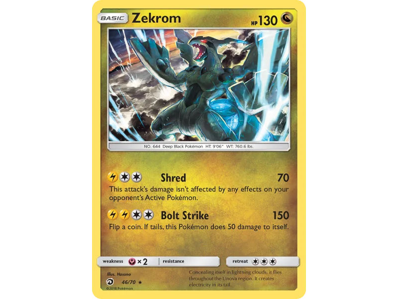 Zekrom (Reverse Holo)