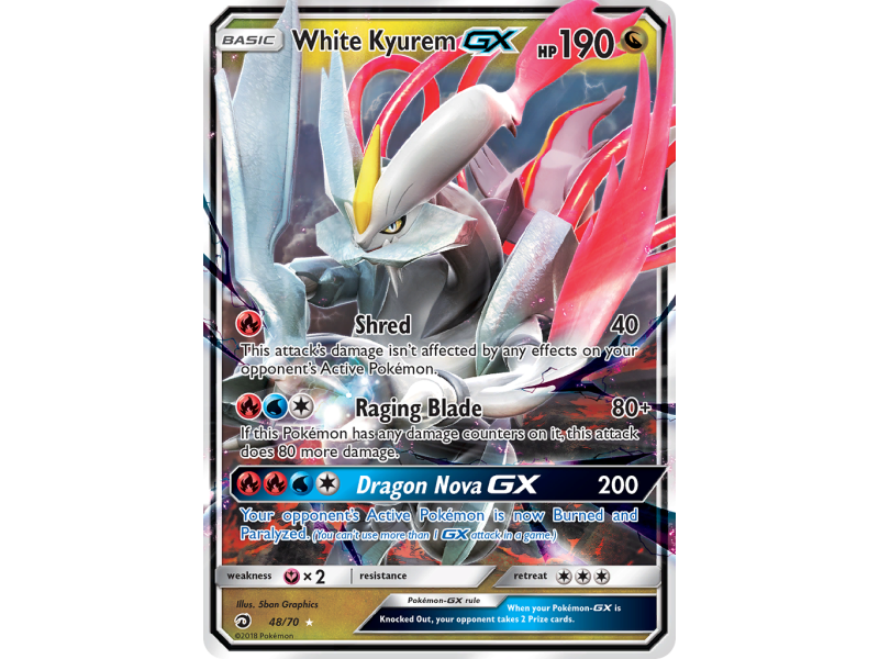 White Kyurem-GX (Holo)