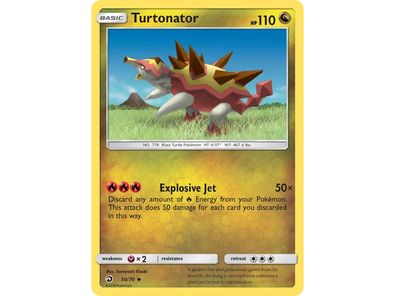 Turtonator (Reverse Holo)