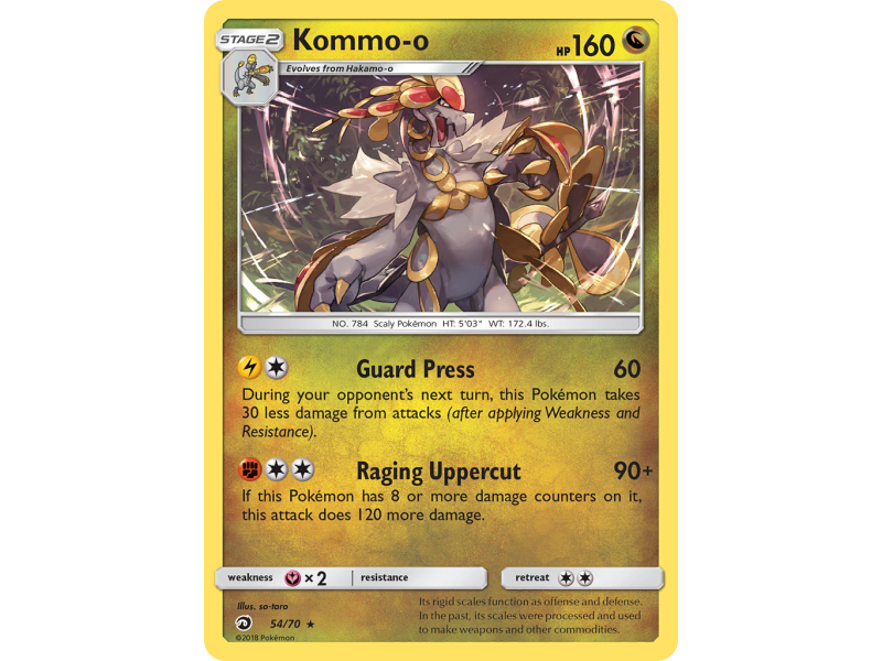 Kommo-o (Reverse Holo)