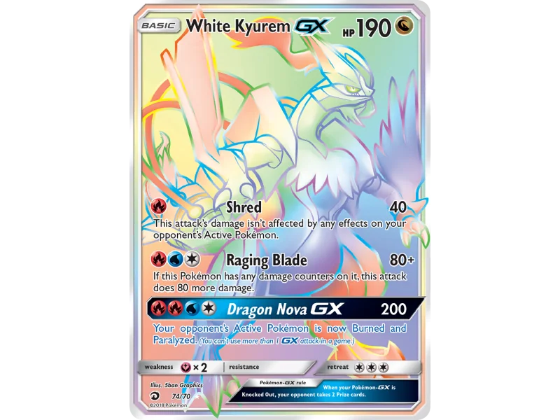 White Kyurem-GX